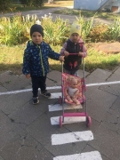 юные пешеходы